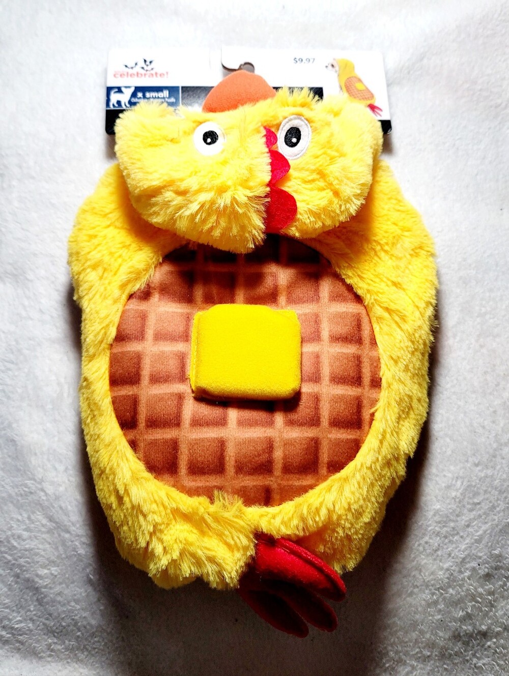 Chicken and Waffles Dog/ Cat Halloween Costume XS